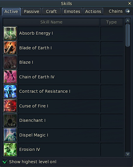 Aion Assassin Skills List