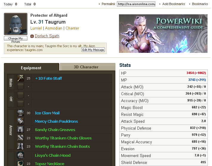 Aion Online Forums