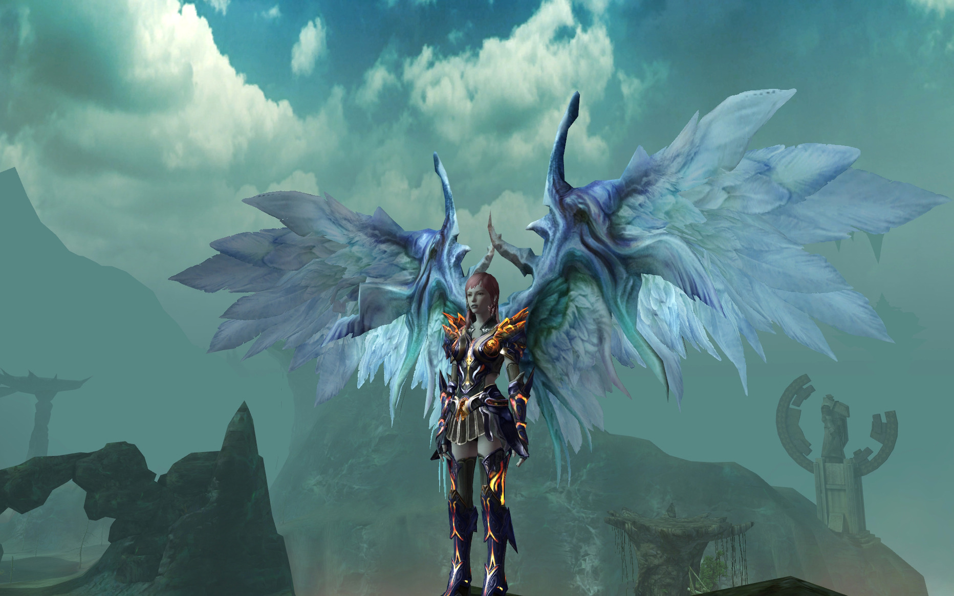 Aion Wings Wallpaper