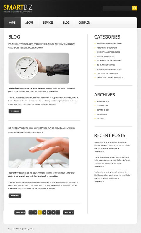 Business Newsletter Templates Free Download