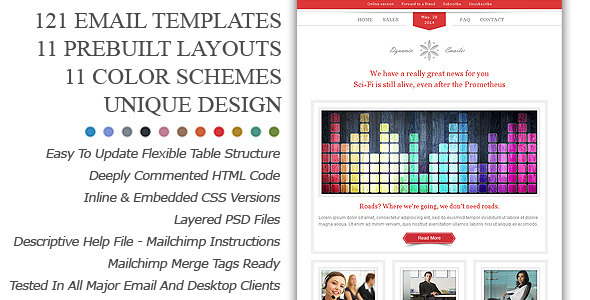 Easy Email Newsletter Templates Free