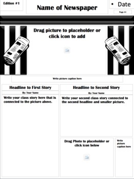 Editable Newspaper Templates Free