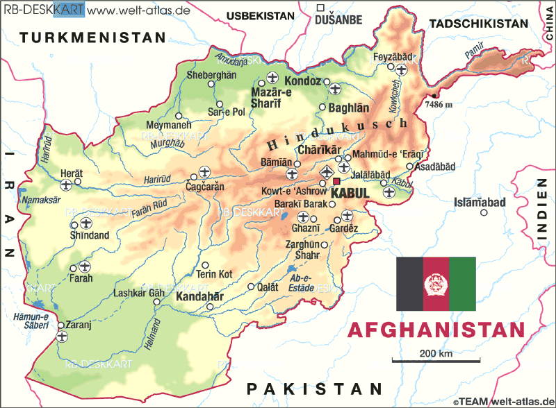 Gardez Afghanistan Map