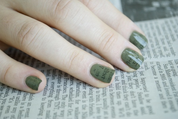 How To Make Newspaper Nails In 6 Steps