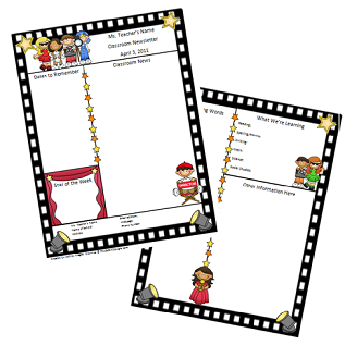 Newsletter Templates For Teachers