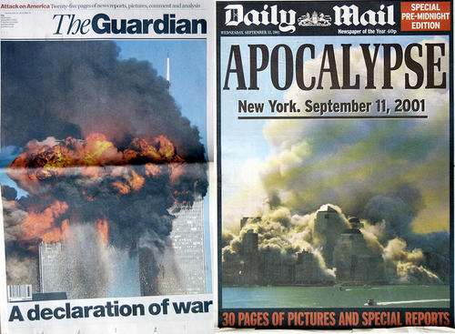 Newspaper Headlines War